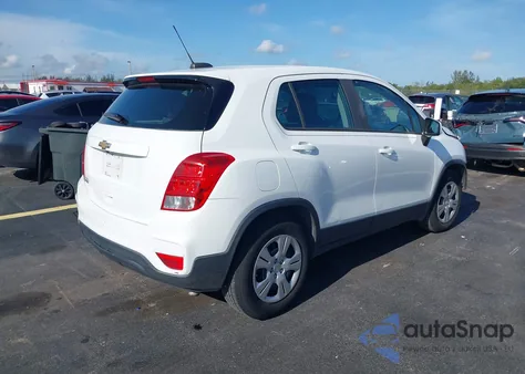 2017 Chevrolet Trax Ls z USA, uszkodzony, nr VIN KL7CJKSB5HB144970